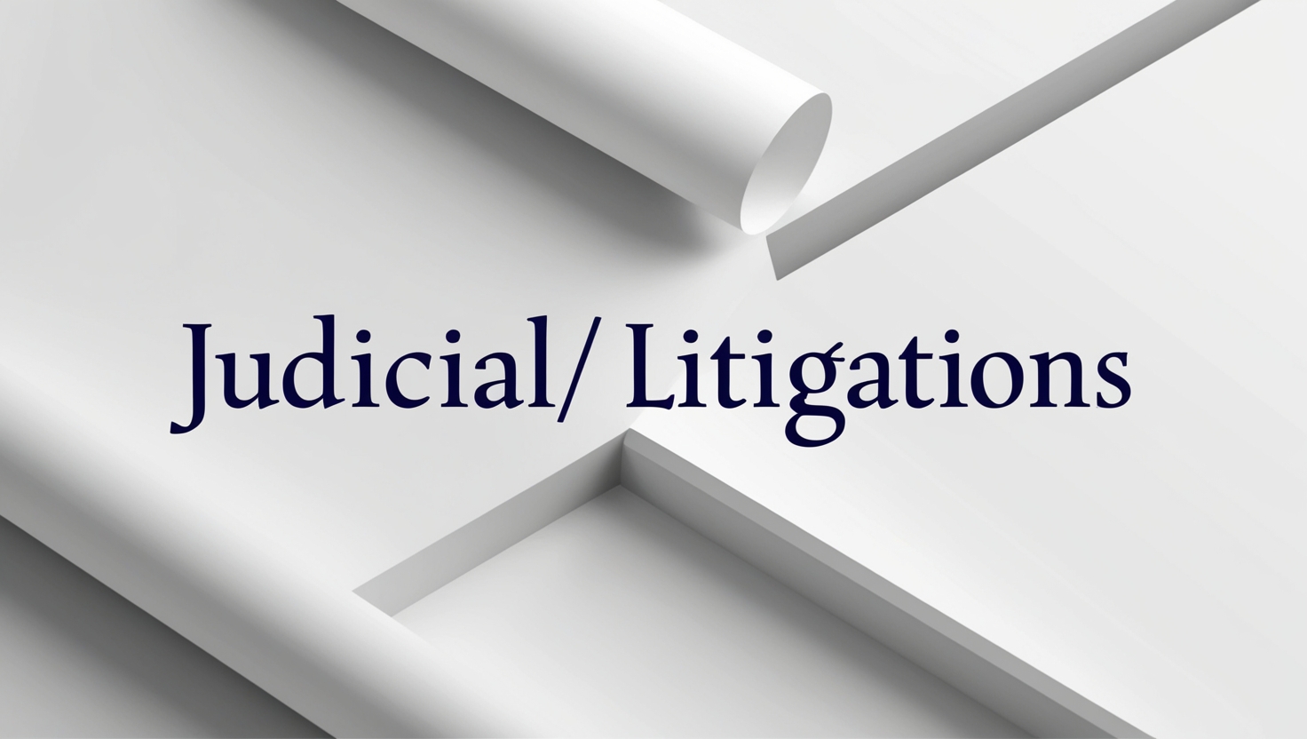 JUDICIAL LITIGATIONS